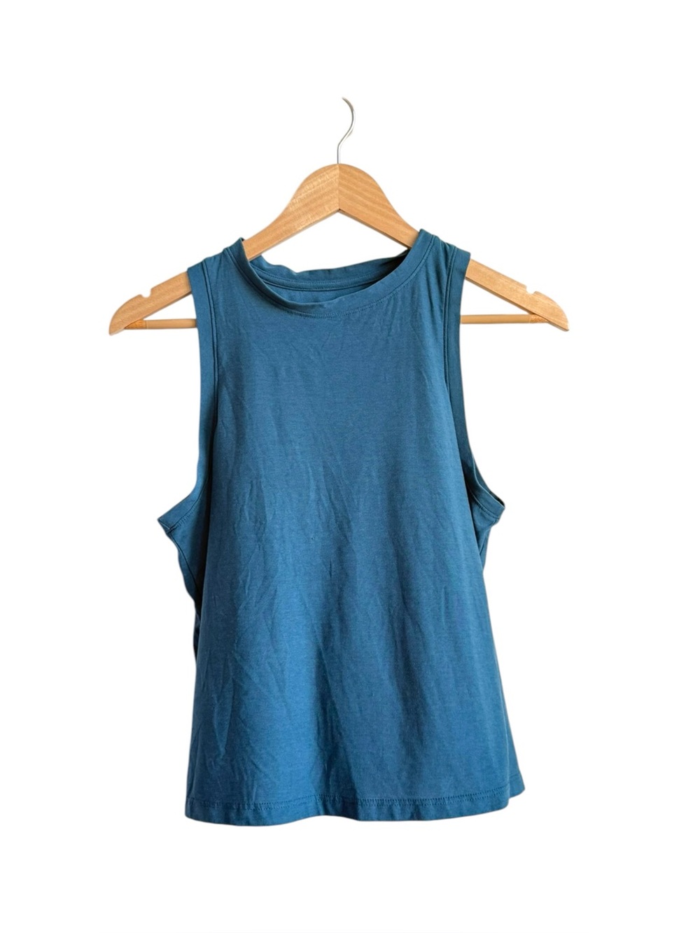 Beyond Yoga Balanced Muscle Tank Teal Blue Sleeveless Activewear Top XS